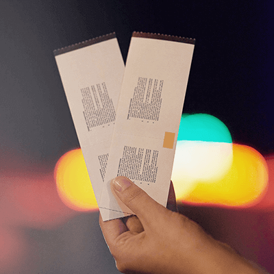 Eintrittskarten personalisiert und codiert bedrucken